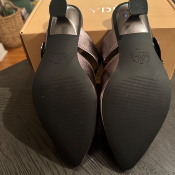 NEW WYDR studios Ingrid pointy toe kitten heels 10W - Picture 3 of 8